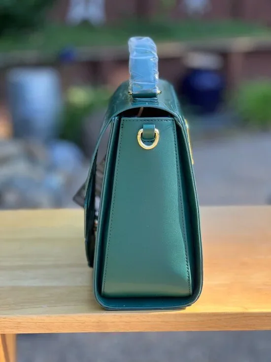 Loungefly Jurassic World Park Velociraptor Palm Frond Crossbody Backpack &Wallet - Picture 4 of 13